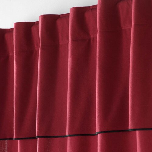 Douceur d int&amp;eacute;rieur Bordo rdeča zavesa 140x240 cm Mistraline &amp;ndash; Slike