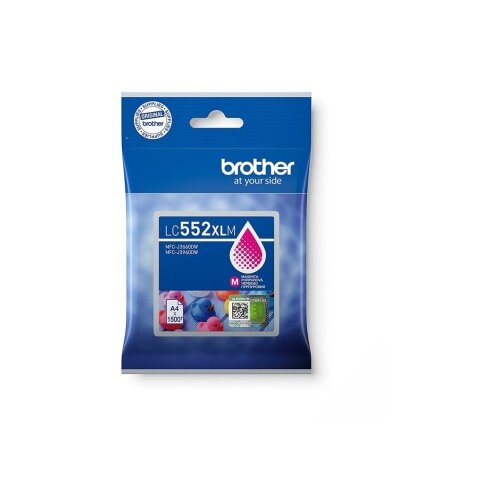 Brother LC552XLM črnilo magenta Slike