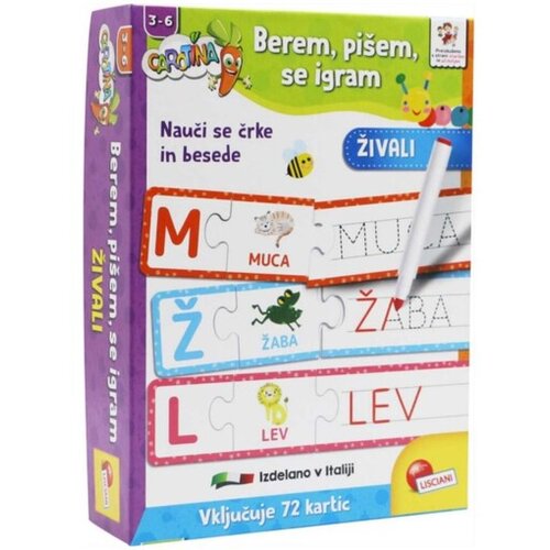 Lisciani Igra Berem, pi&amp;scaron;em, se igram 79940 Slike