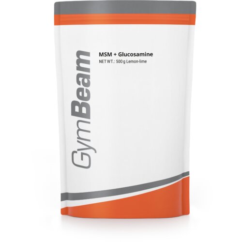 GymBeam MSM + Glukozamin 500 g limun - limeta Cene