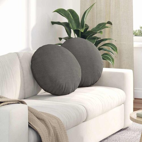  Jastučići za sjedenje 2 pcs Svijetlo siva &Oslash;50 x 19 cm Cijene