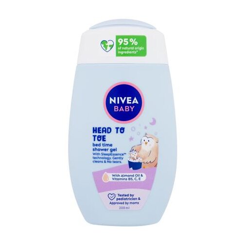 Nivea Baby Head To Toe Bed Time Shower Gel gel za tuširanje za bolji san 200 ml za otroke Cijene