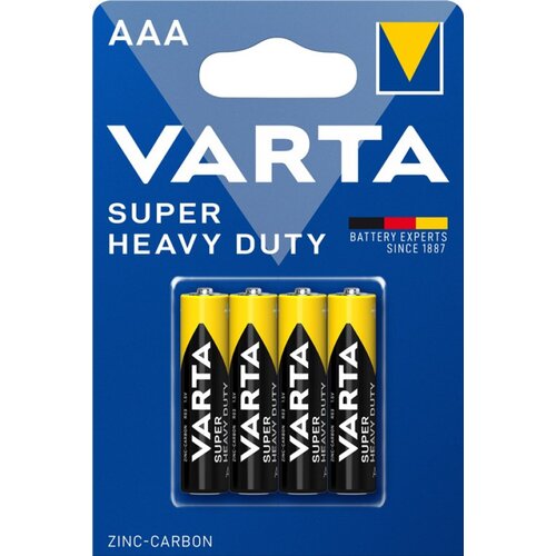Varta Superlife AAA 1.5V R03 SUPER HEAVY DUTY, Cink-karbon baterije, PAK4 (cena po kom.) Cene