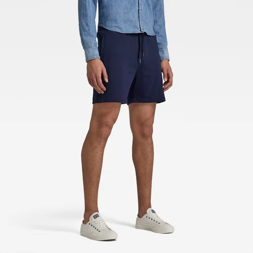 G-star Shorts - Stitch panel sw short dark blue