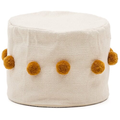 Kave Home Senf žuti/bež tabure Manua – Cijene