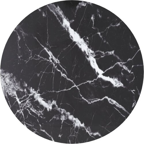 vidaXL Mizna plošča črna Ø70x0,8 cm kaljeno steklo z marmorjem Cene