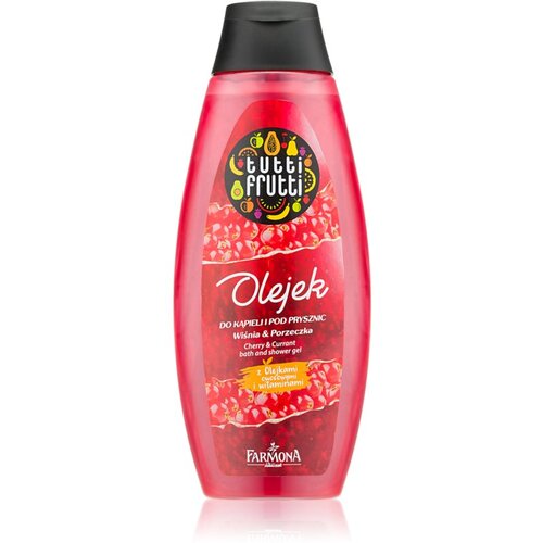 Farmona Tutti Frutti Cherry &amp;amp; Currant gel za prhanje in kopanje 425 ml Slike