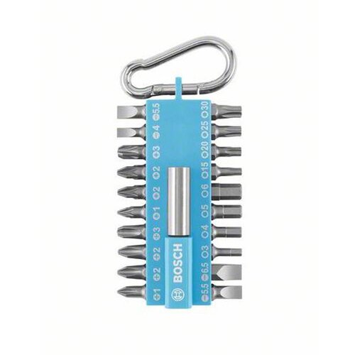 Bosch 21-delni set bitova kopča plavi (2607012001) Slike