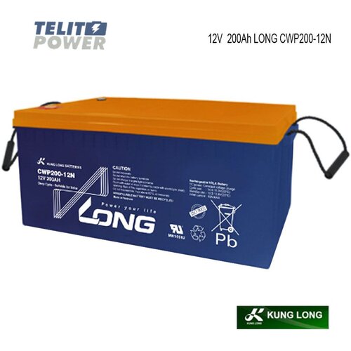 Kung Long Akumulator Kung Long CWP200‑12N 12V 200Ah &amp;ndash; VRLA AGM baterija Slike
