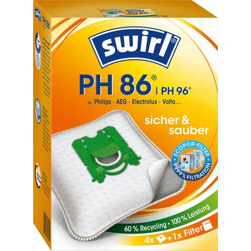SWIRL EcoPor&reg; vrečke za sesalnike PH 86 / PH 96 - 4 kos. Cene