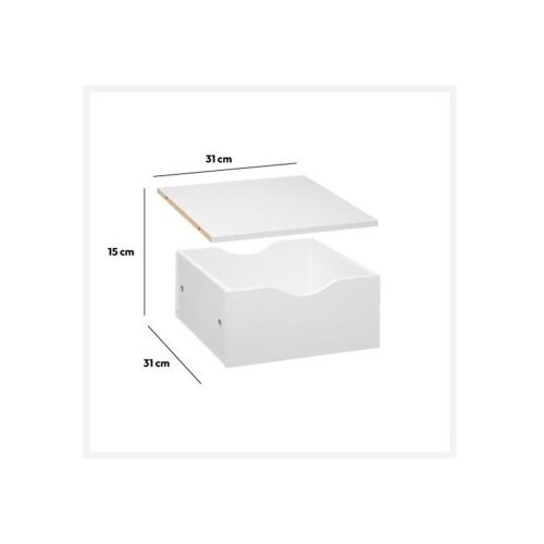 Five LADICA I POLICA MODUL 31X15X31CM FURNIR BIJELA Cijene