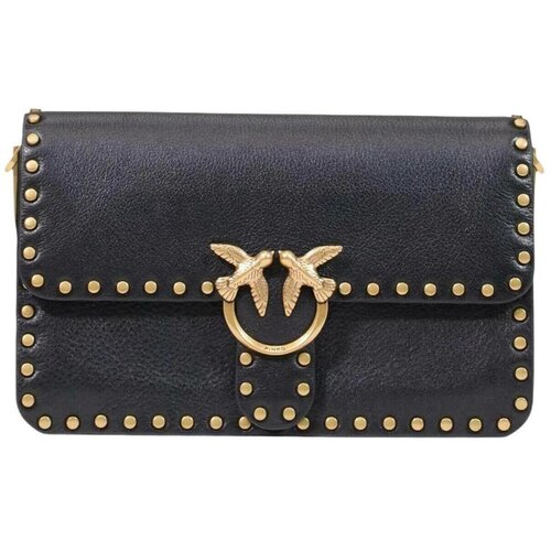 Pinko Torbe LOVE ONE SLOUCHY CL STUDS SMAL 107664 A2JG Črna Slike
