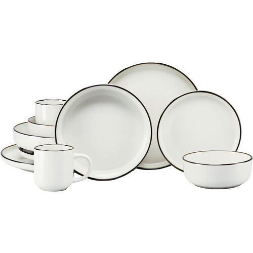 Creatable KOMBINIRANI SERVIS Nordic Festive Creme Cene