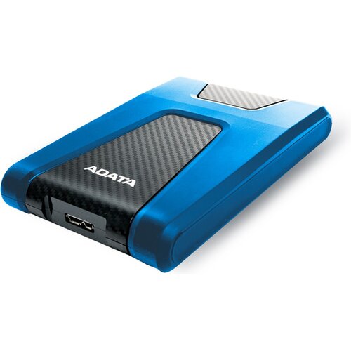 Adata AHD650 2,5&amp;quot; 2TB, USB3.1 vanjski HDD, plava Slike