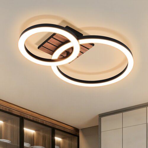 Nettlife LED stropna svetilka: 44 cm svetilka za dnevno sobo, 18 W zatemnljiva kuhinjska svetilka, (5000491271) Cene