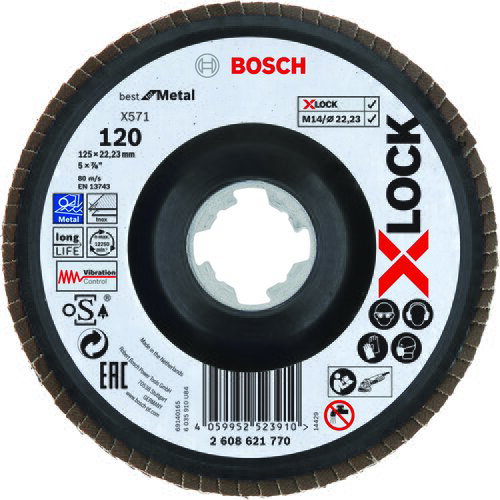 Bosch X571 Best for Metal X-LOCK lamelne brusne ploče, verzija pod uglom 2608621770 Cene