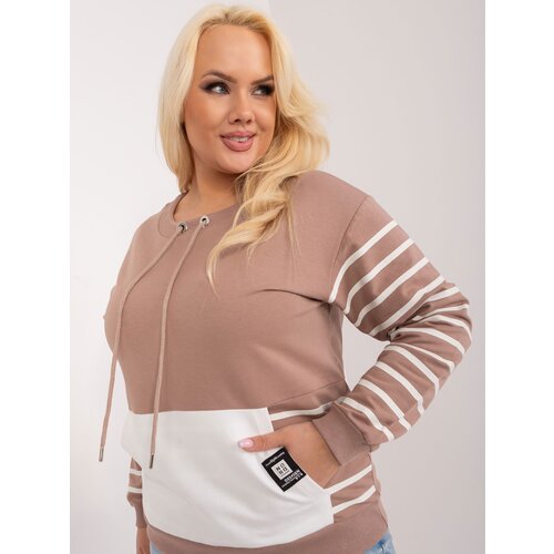 RELEVANCE Blouse-RV-BZ-9147.58-dark beige Cene