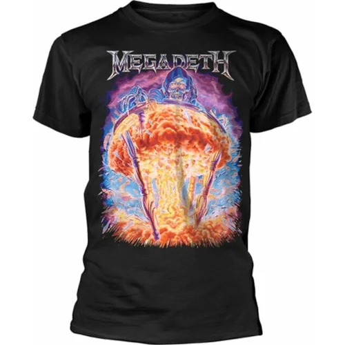 Megadeth Košulja Bomb Splatter Black XL