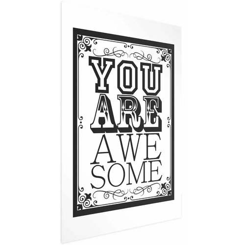  Plakat - You Are Awesome 60x90 Bez okvira Cijene