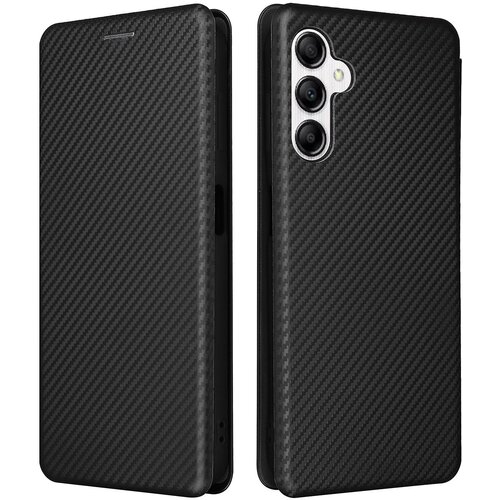 INORCO Za Samsung Galaxy A14 5G usnjena torbica za telefon, stojalo, držalo za kartice, za&amp;scaron;čitni ovitek za telefon s teksturo ogljikovih vlaken, (22036823) Slike