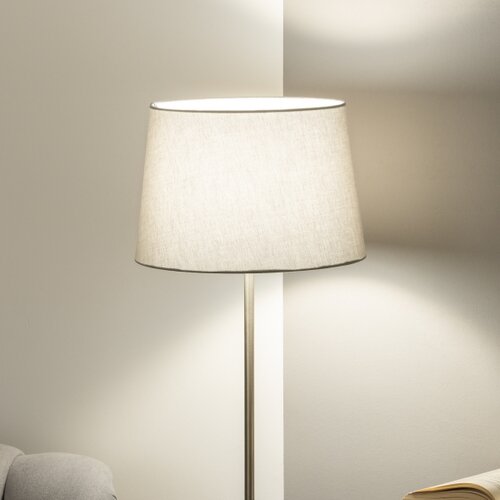  brilagi - led podna lampa ceria 1xE27/40W/230V prečnik 30 cm siva/mat hrom Slike