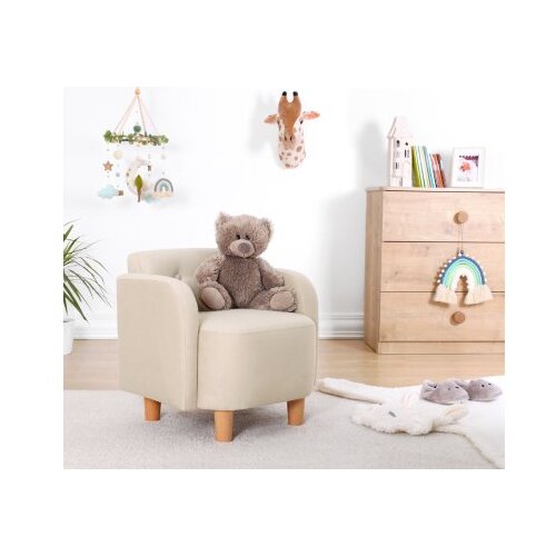 Atelier Del Sofa Kremno bel otroški fotelj Volie – Cene