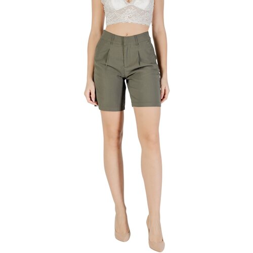 Only Kratke hlače & Bermuda ONLARIS LIFE MW LONG SHORT CC WVN 15337954 Zelena Cene