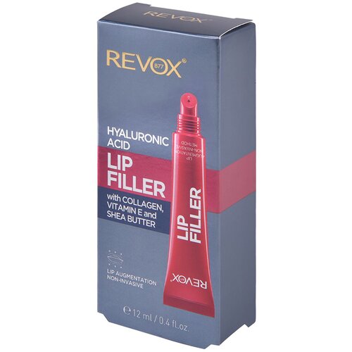 REVOX B77 Hyaluronic Acid Lip Filler hidratantna krema za punije usne 12 ml Slike