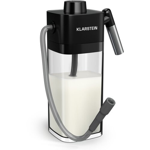 Klarstein Spremnik za mlijeko SteelPresso | praktični pribor | 0,55 litara | transparentan Cijene