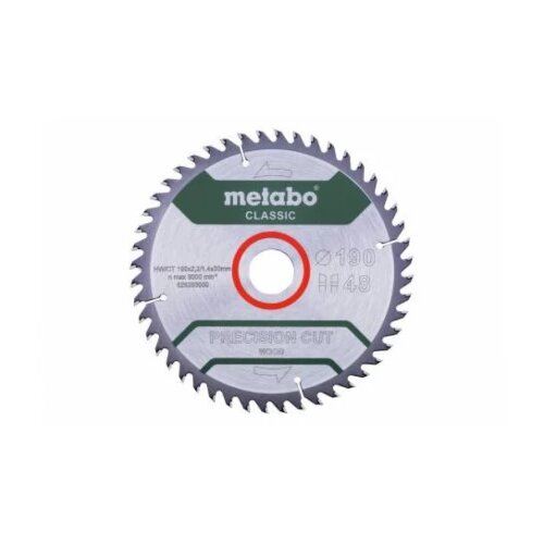 Metabo list testere "precision cut wood classic" fi190x2x30 Z24 wz 15° Cene