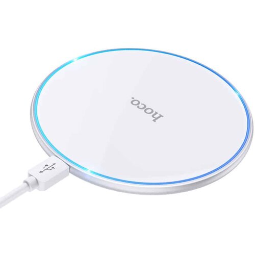 Hoco &amp;ndash; bežični punjač Pro Easy (CW6) &amp;ndash; brzo punjenje 15 W &amp;ndash; bijeli Slike