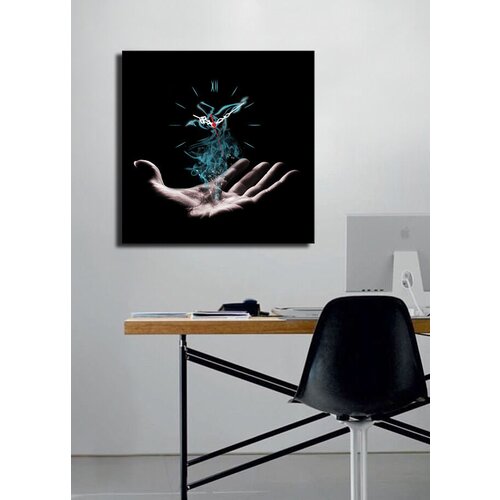 Wallity zidni sat 4545CS-12, 45x45 cm, 3 dela Slike