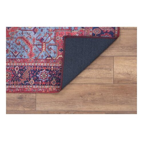 Conceptum Hypnose tepih 150x230 plavas chenille - cigla crve Slike