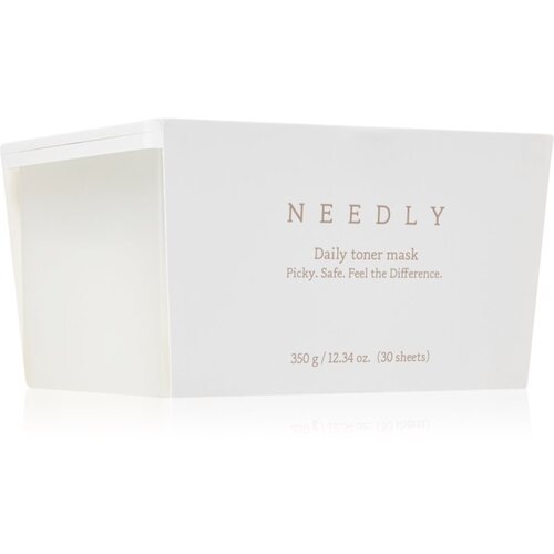 NEEDLY Daily Toner Mask hidratantna sheet maska s umirujućim djelovanjem veliko pakiranje 30 kom Slike