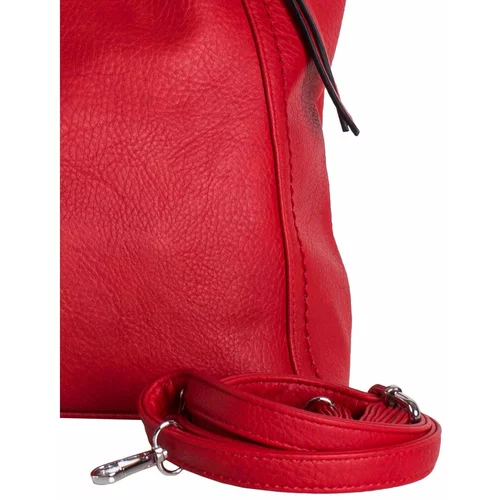 Fashion Hunters Red shoulder bag made of ecological leather