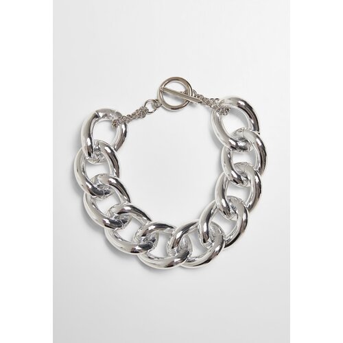 Urban Classics Accessoires Silver Glittering Chain Bracelet Slike