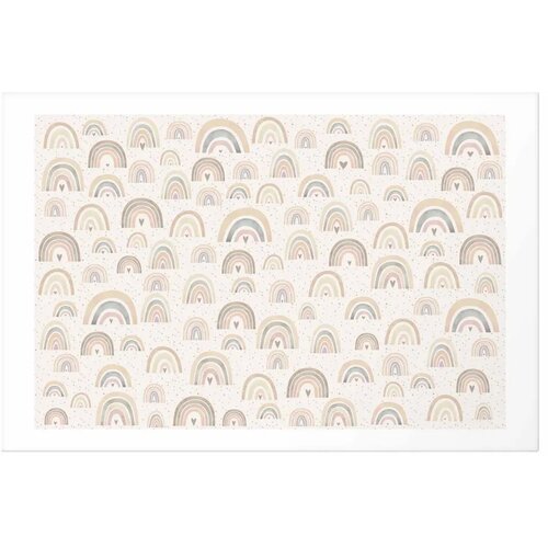  Plakat - Rainbows and Hearts 90x60 Bez okvira s margom Slike
