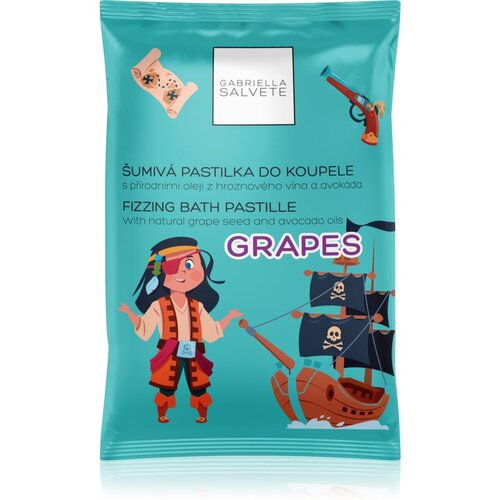 Gabriella Salvete fizzing bath pastille peneča pastila za kopel 40 g odtenek grapes Cene