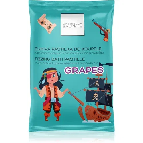 Gabriella Salvete fizzing Bath Pastille pjenušava pastila za kupku 40 g nijansa Grapes