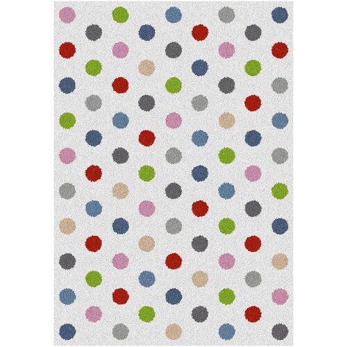 Universal Bela preproga Norge Dots, 80 x 150 cm Cene