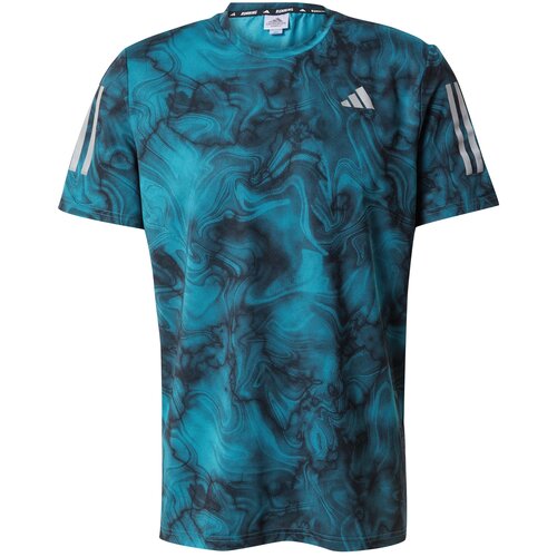 Adidas Funkcionalna majica &amp;#039;Own the Run&amp;#039; petrol / črna / bela Slike