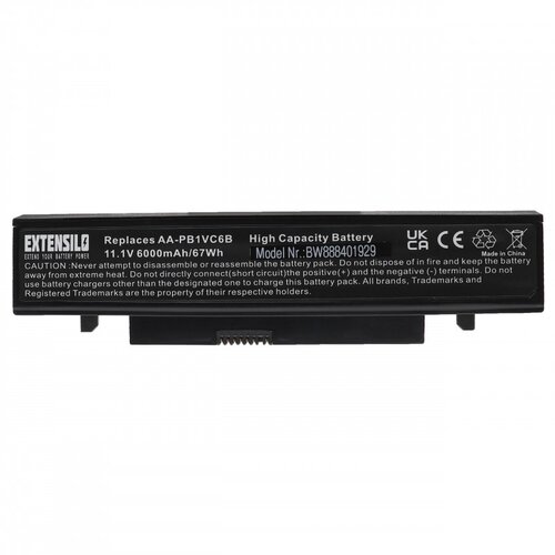 Intensilo Baterija za Samsung N230 / Q330 / X420, 6000 mAh Slike