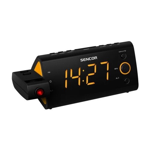 Sencor src 330 or narandžasti Digitalni sat sa alarmom Slike