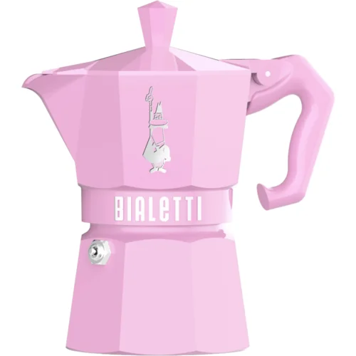 Bialetti Exclusive Moka Express - roza - 3 skodelice