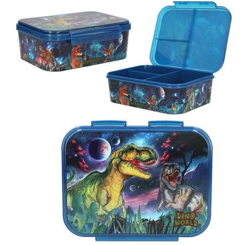 Dino World Kutija za užinu Galaxy, 6/1, Plava Cijene