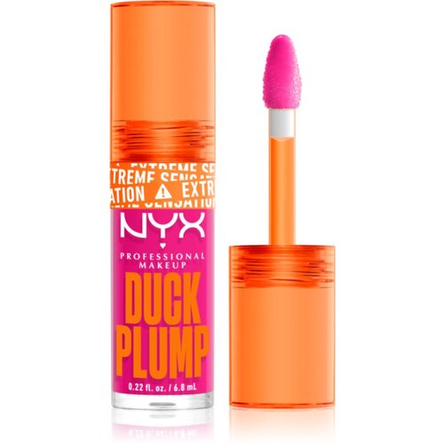 NYX Professional Makeup Duck Plump sijaj za ustnice z učinkom povečanja odtenek 12 Bubblegum Bae 6,8 ml Cene