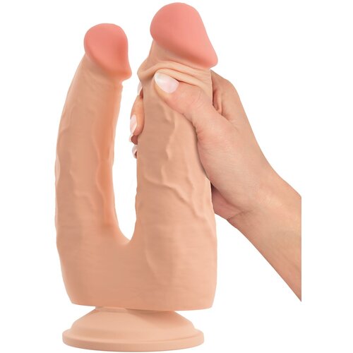 Nature Skin Bendable Double Penetrator with Movable Skin Cijene