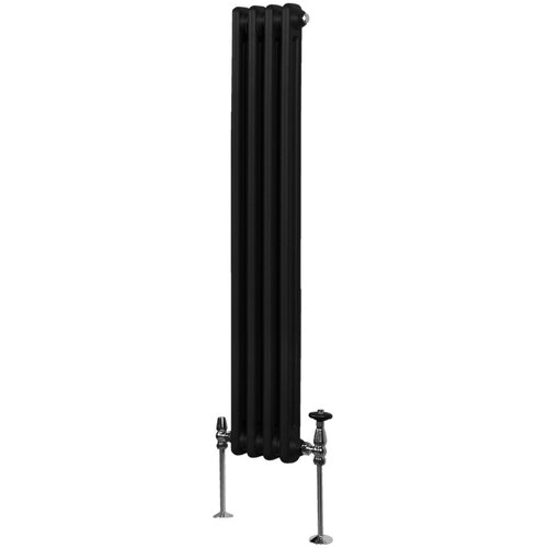 Monster tradicionalni radiator z 2 stolpcema - 1500 x 202 mm - črn, (21569943) Cene