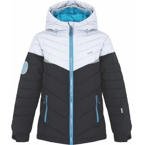 LOAP FULLSAC Skijaška jakna za dječake, crna, veličina