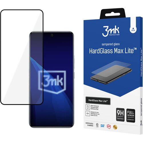 3mk KALJENO STEKLO HARDGLASS MAX LITE ZA ZASLON XIAOMI REDMI NOTE 15 4G 5G, (5000293084) Cene